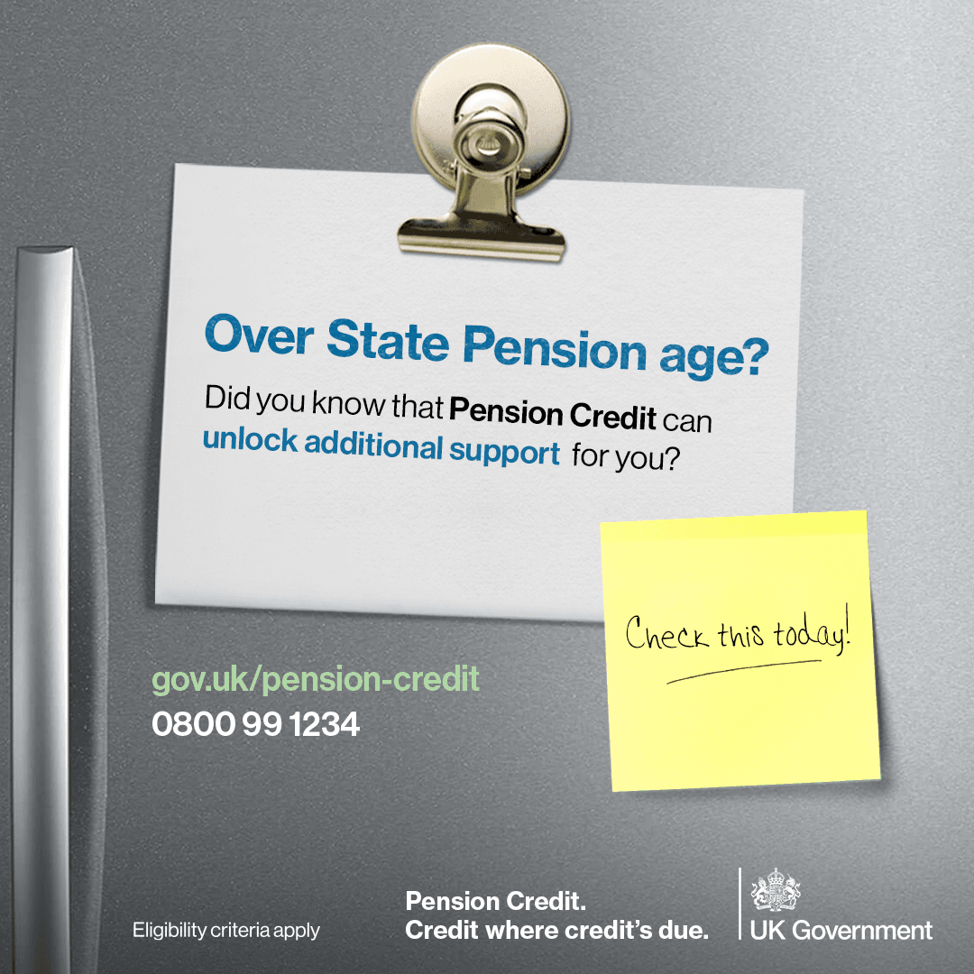 Could You Be Missing Out on Pension Credit?